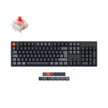 Keychron K10 Wireless Mechanical Keyboard (France ISO-FR Layout)