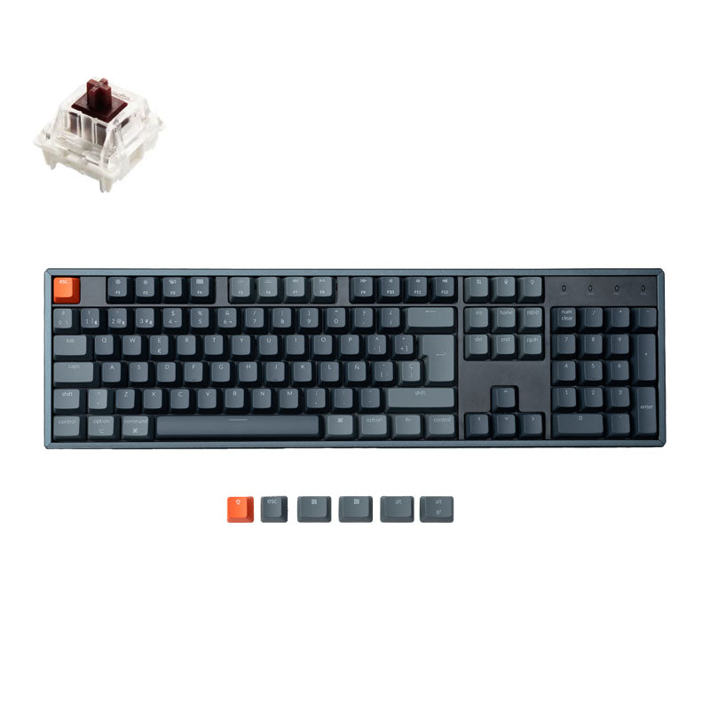 Keychron K10 Wireless Mechanical Keyboard (ES ISO Layout)