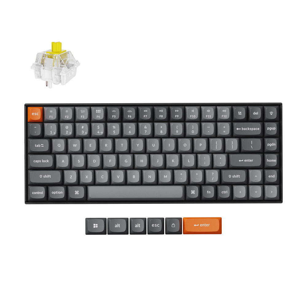 Keychron K2 Max QMK Wireless Mechanical Keyboard (US ANSI Layout)