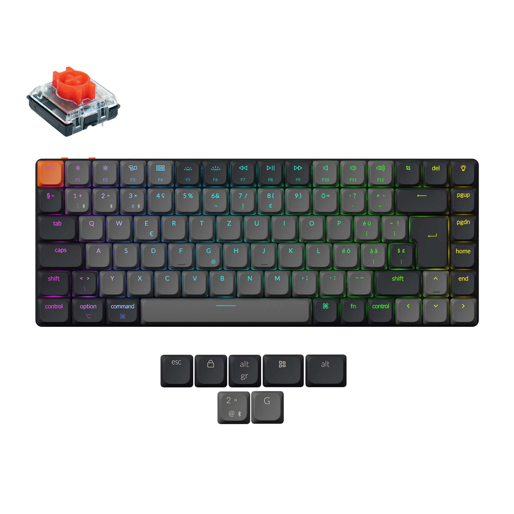 Keychron K3 QMK Wireless Mechanical Keyboard (ISO Layout) - Version 3