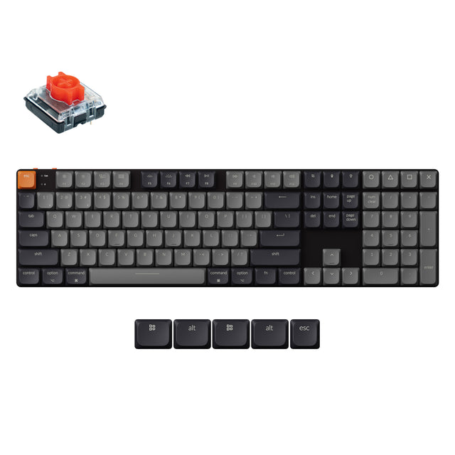 Keychron K5 QMK Wireless Mechanical Keyboard (Version 2) (US ANSI Layout)