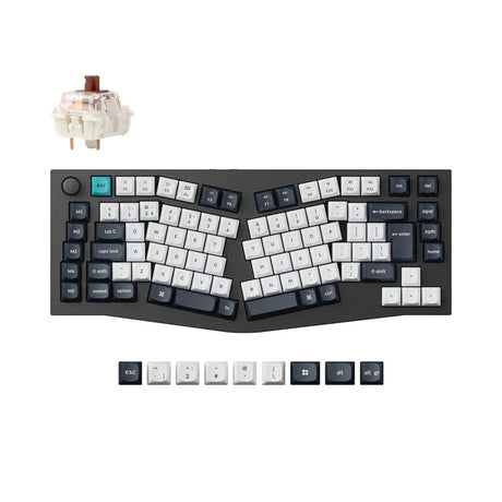 Keychron Q10 Max (Alice Layout) QMK Custom Mechanical Keyboard ISO Layout Collection