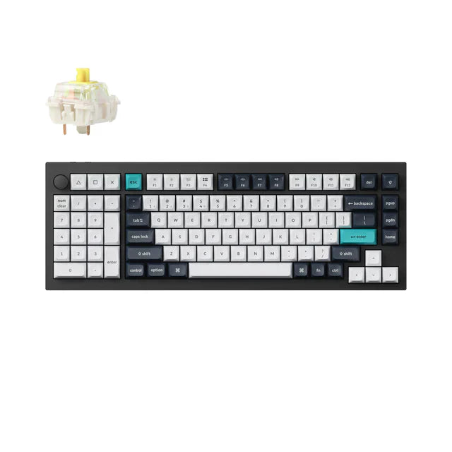 Keychron Q12 Max QMK/VIA Wireless Custom Mechanical Keyboard (US Layout)