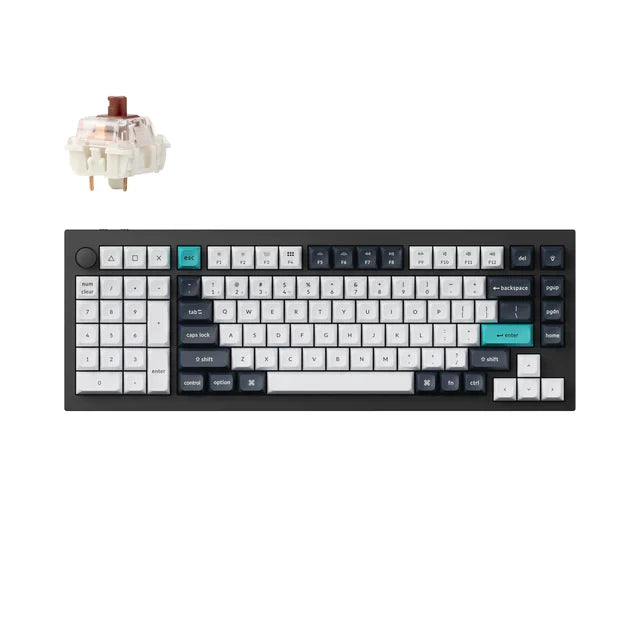 Keychron Q12 Max QMK/VIA Wireless Custom Mechanical Keyboard (US Layout)