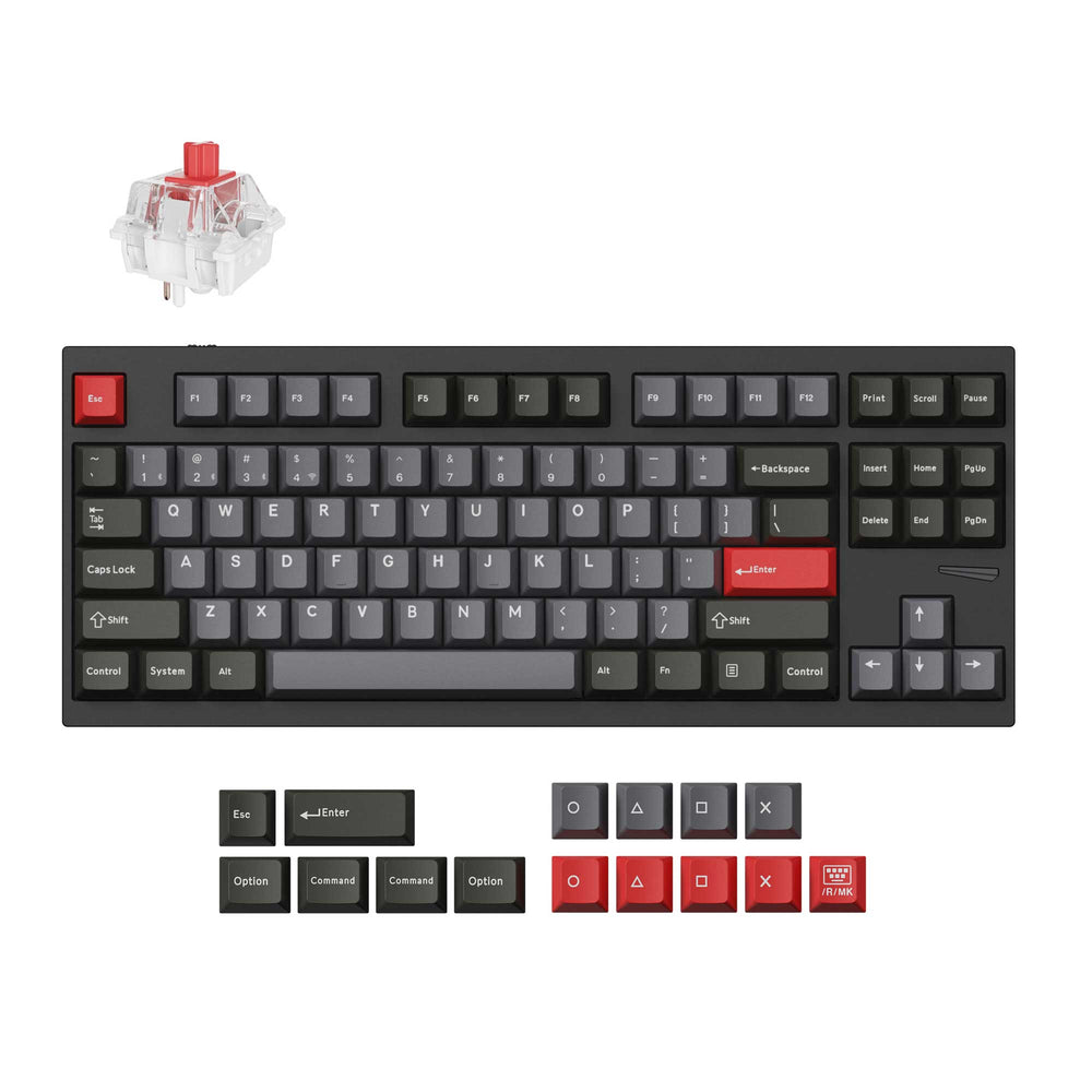 Lemokey L4 QMK Wireless Custom Gaming Keyboard (US ANSI Keyboard)