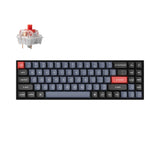 Keychron K14 Pro QMK VIA Wireless Custom Mechanical Keyboard for Mac Windows Linux with MX Switch with Keychron K pro switch Red