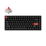 Keychron K2 Pro QMK VIA custom mechanical keyboard 75 percent layout aluminum frame Mac Windows Linux Keychron K Pro switch red