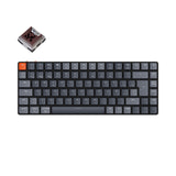 Keychron K3 Spanish iso layout RGB backlight wireless ultra slim mechanical keyboard low profile optical brown switch for Mac windows