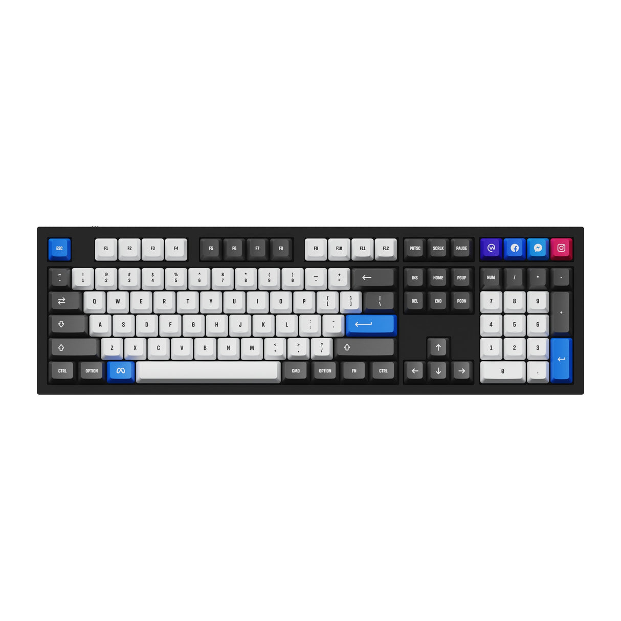 OEM Dye-Sub PBT Full Set Keycap Set - Meta