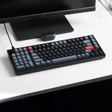 Keychron Q12 QMK VIA southpaw custom mechanical keyboard 96 percent full aluminum frame for Mac Window Linux Camera Shot Photo