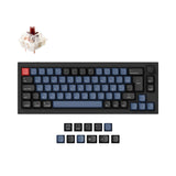 Keychron Q2 QMK VIA custom mechanical keyboard 65 percent layout full aluminum frame Mac Windows French ISO layout hot swappable Gateron G Pro brown