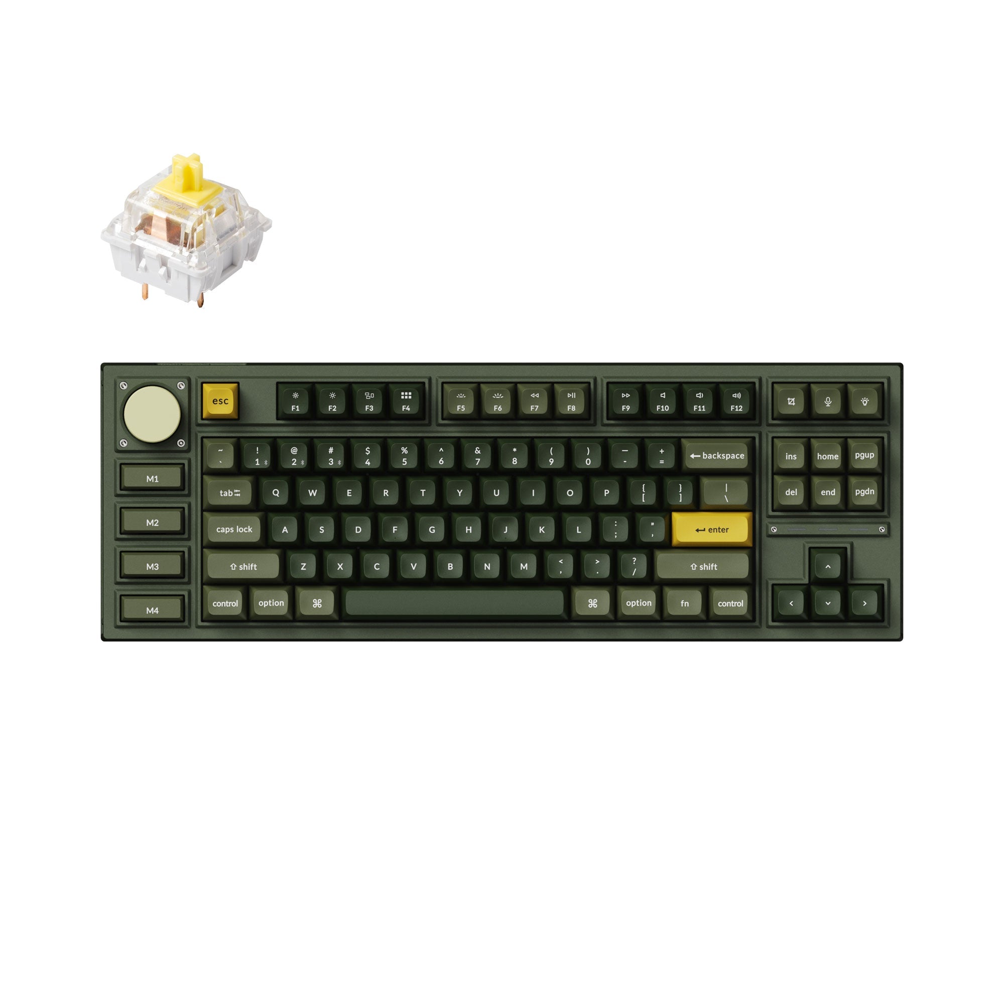 Keychron Q3 Pro QMK/VIA Wireless Custom Mechanical Keyboard (US Layout)