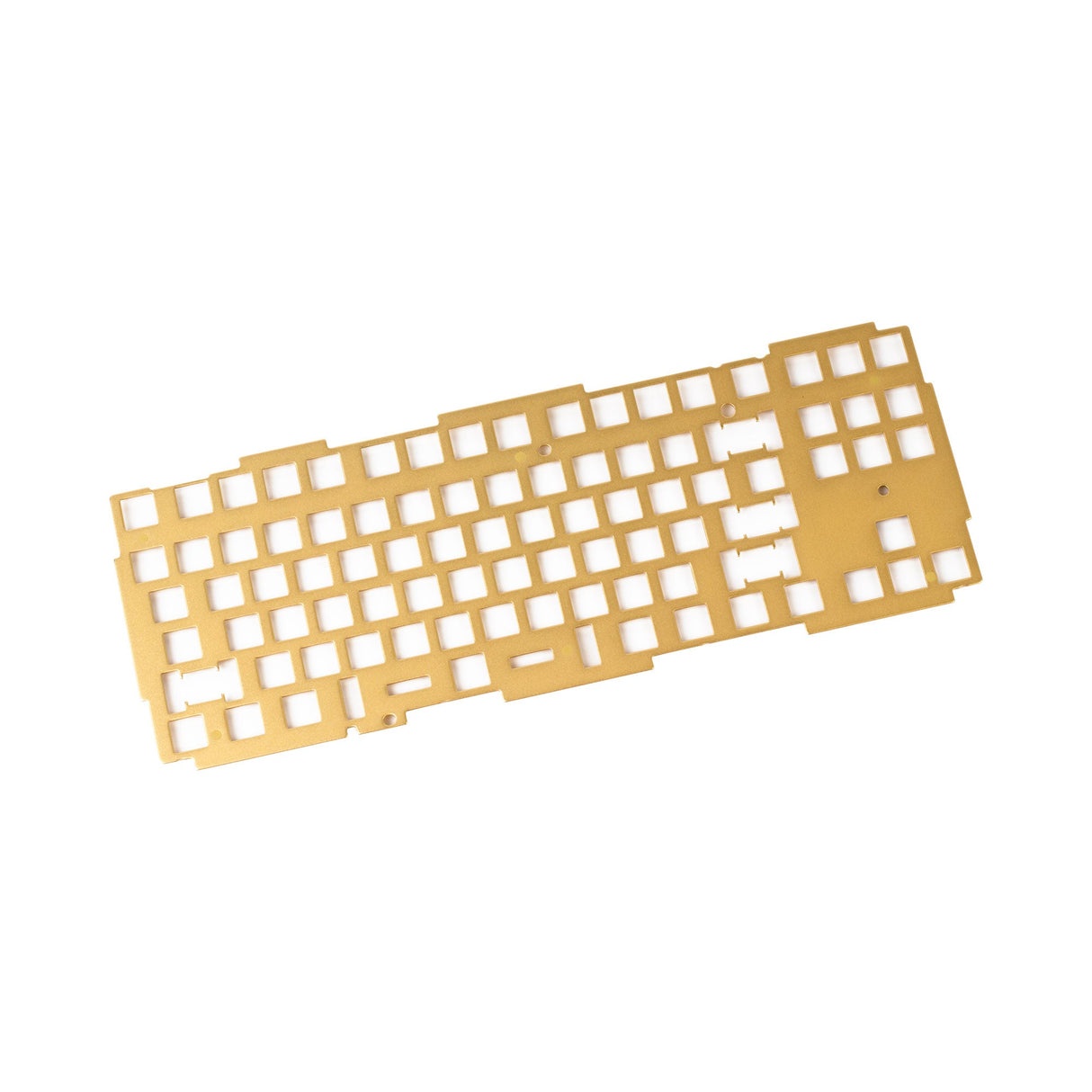 Keychron Q3 custom mechanical keyboard brass knob ANSI layout