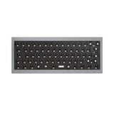 Keychron Q4 60 percent layout QMK mechanical keyboard barebone silver grey iso version