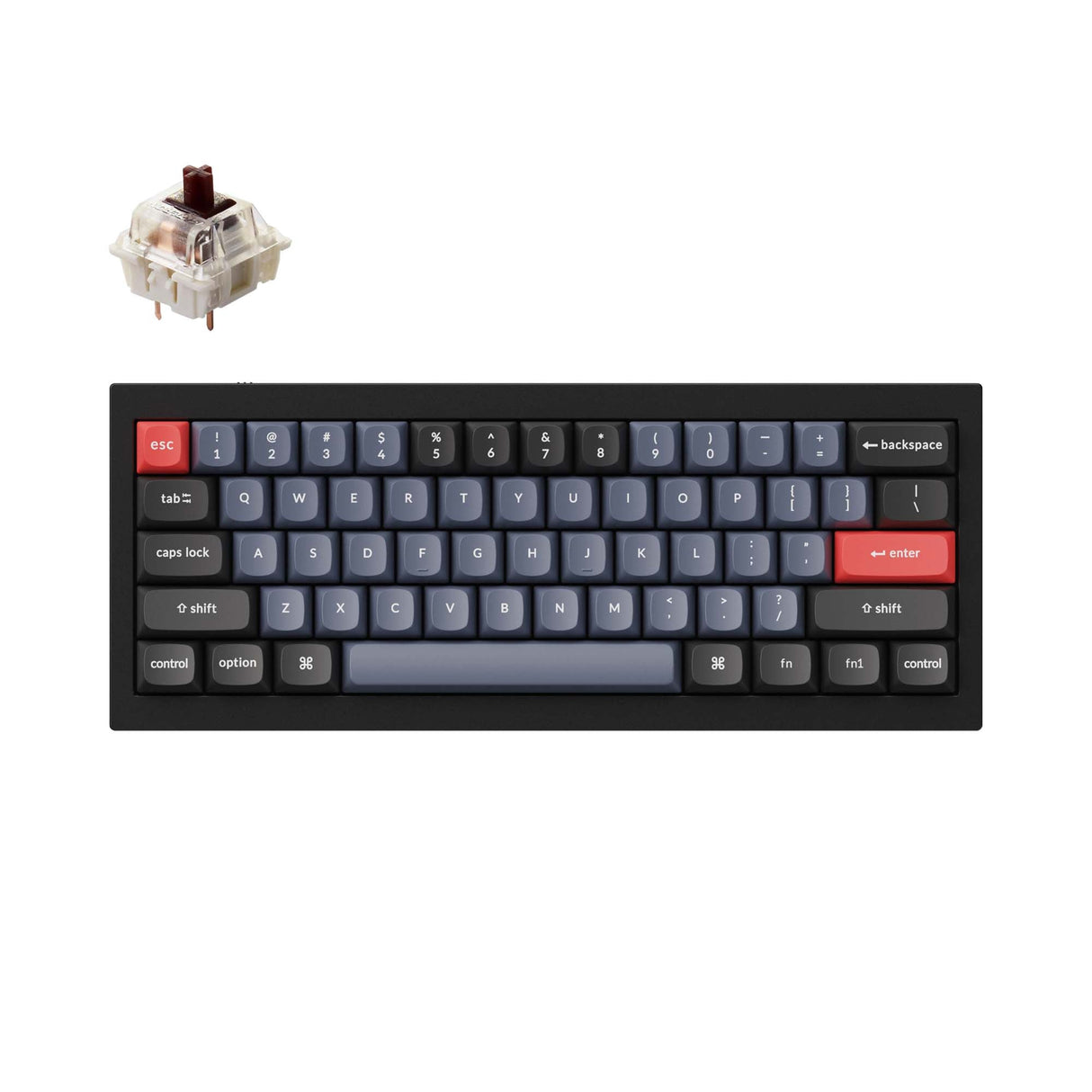 Keychron Q4 QMK Custom Mechanical Keyboard (ANSI Layout)