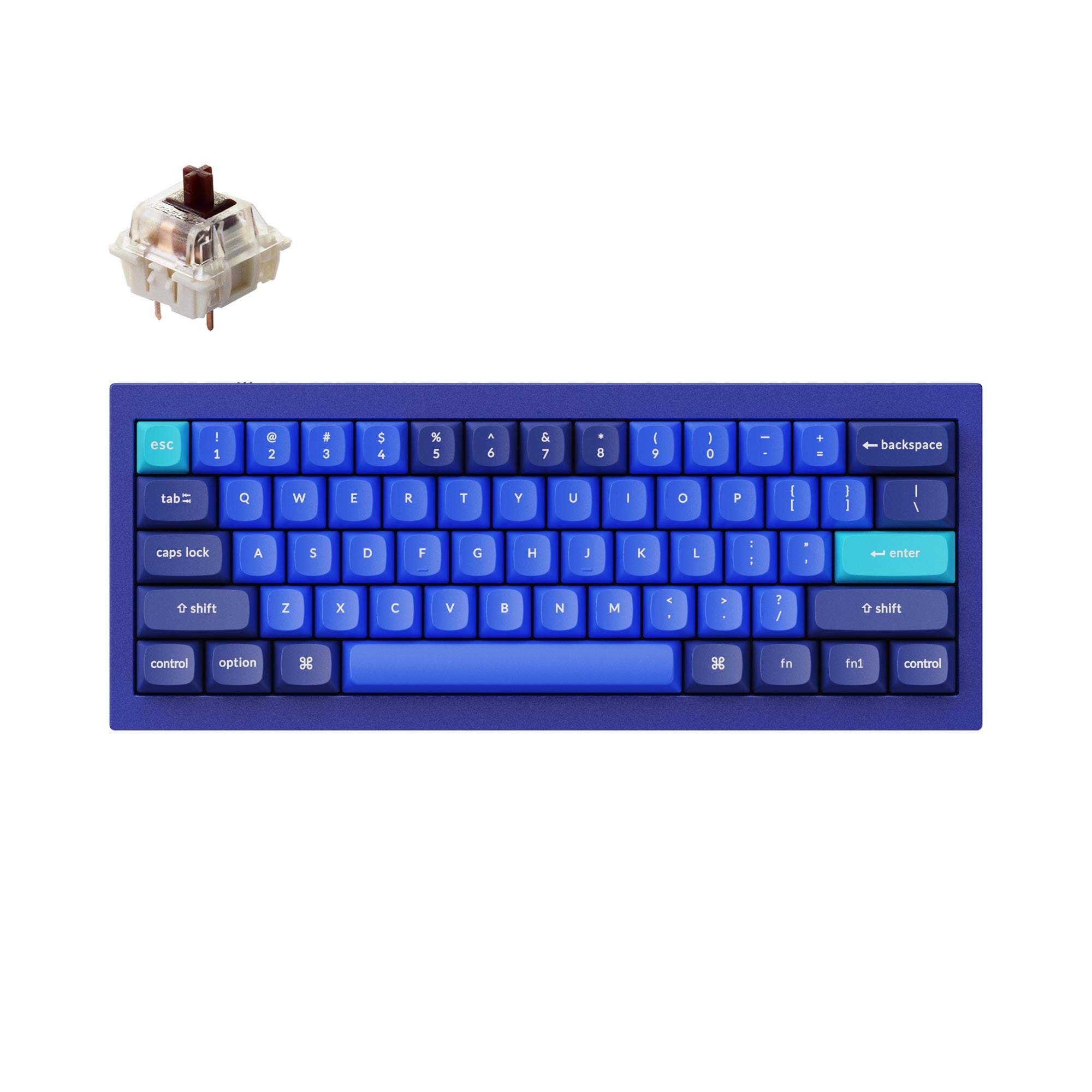 Keychron Q4 QMK Custom Mechanical Keyboard (ANSI Layout)