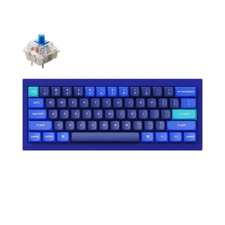 Keychron Q4 QMK Custom Mechanical Keyboard (ANSI Layout)