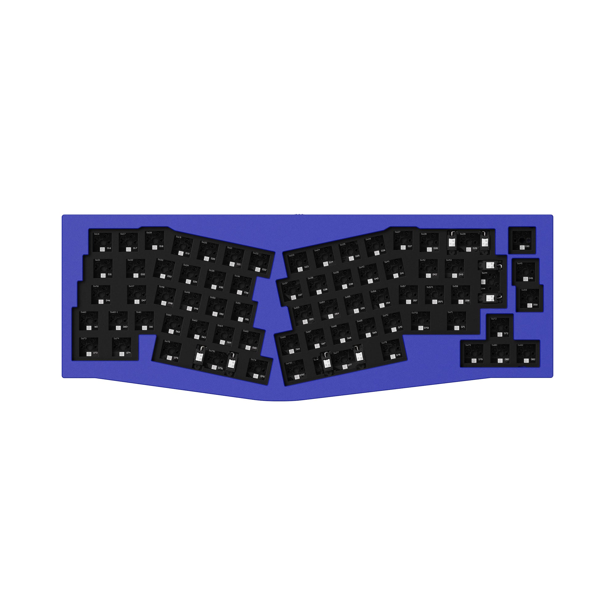 Keychron Q8 (Alice Layout) QMK Custom Mechanical Keyboard ISO Layout C –  Keychron Mexico