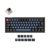 Keychron V4 QMK/VIA Custom Mechanical Keyboard 60 Percent UK ISO Layout K Pro Brown Switch