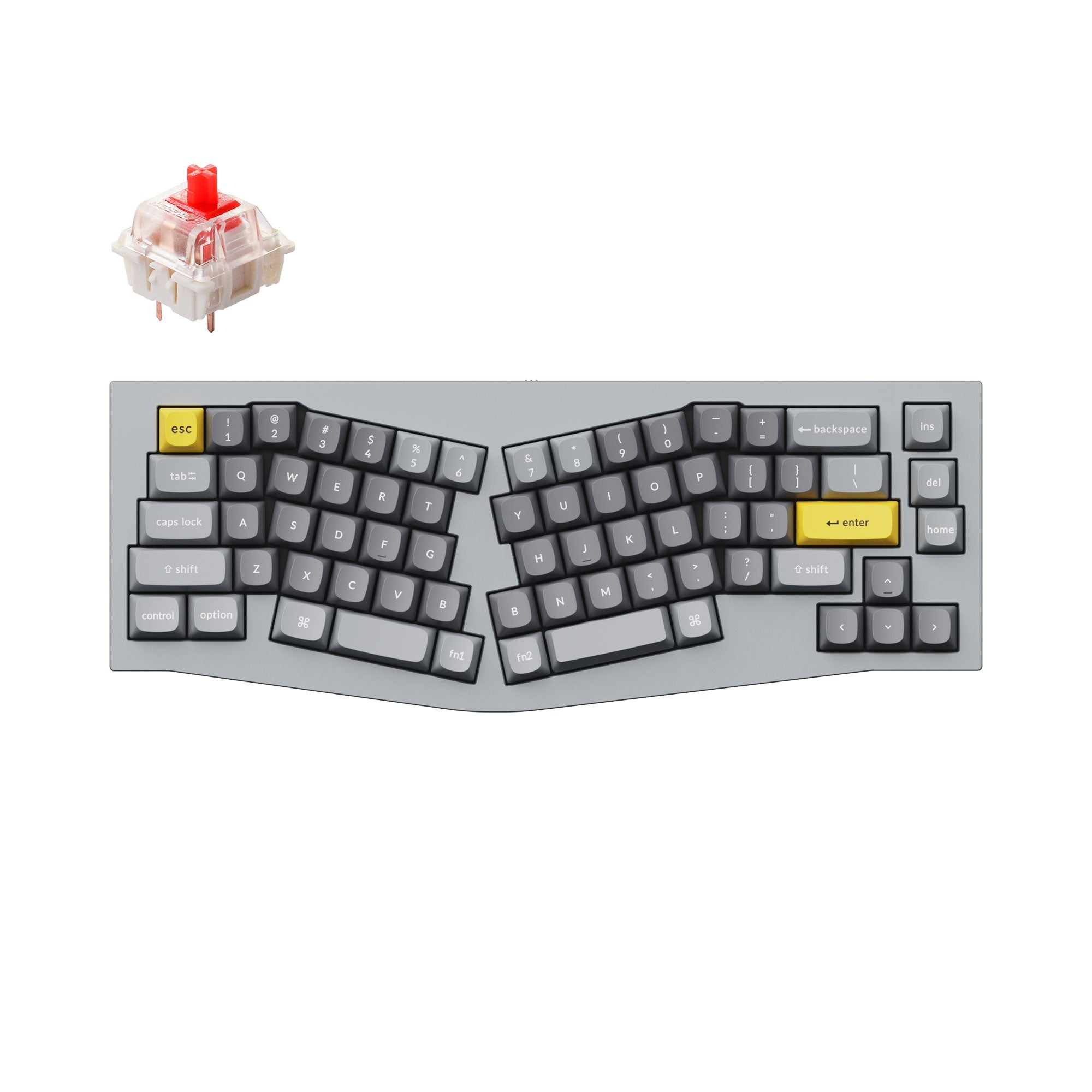 Keychron factory Q8 Alice mechanical keyboard