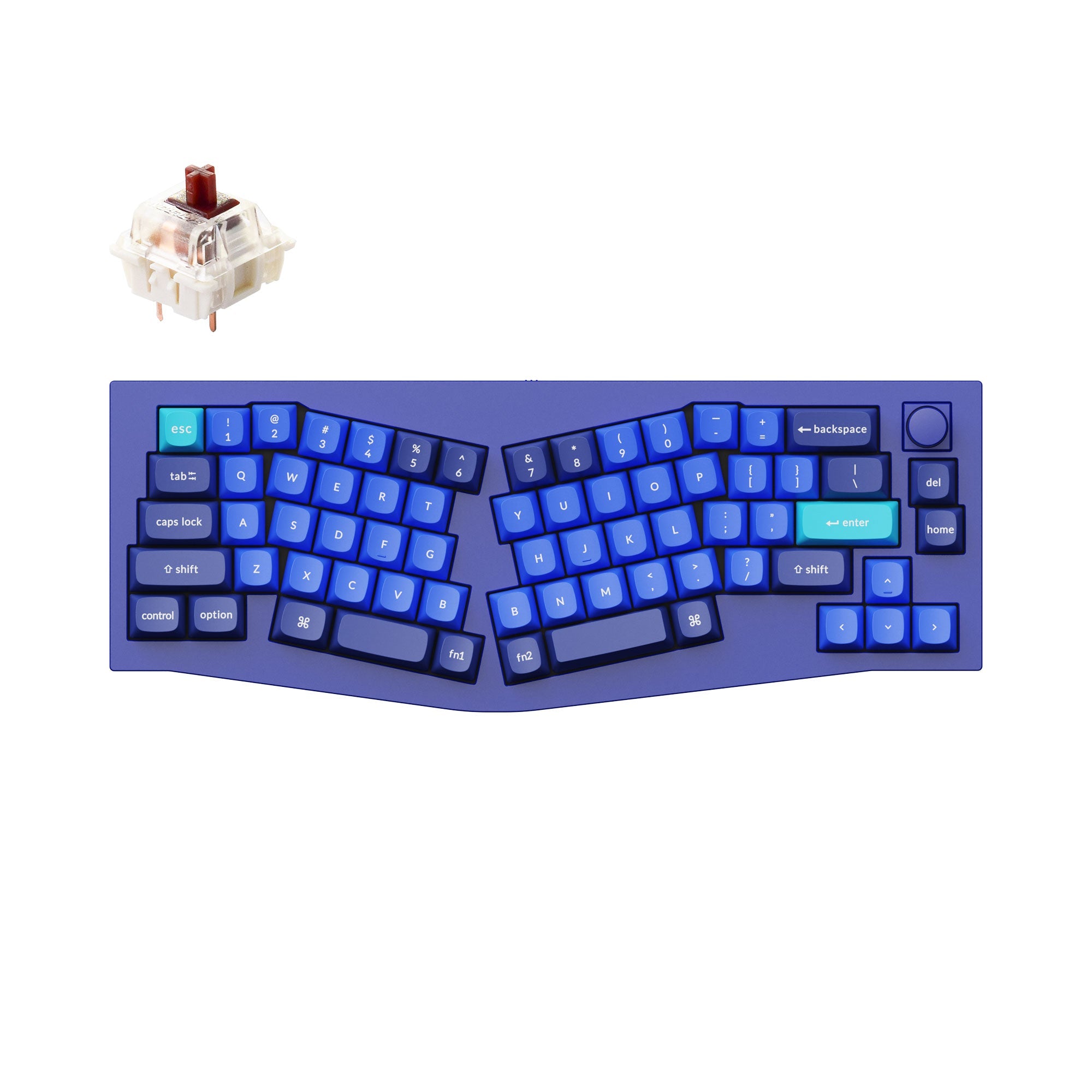 YMDK Wings popular Ergo/Alice Mechanical Keyboard