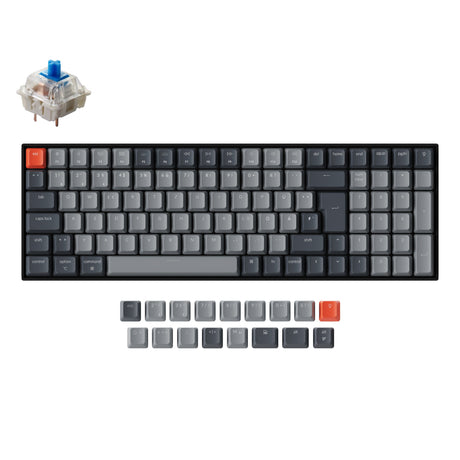 Keychron K4 Wireless Mechanical Keyboard (German ISO-DE Layout) - Version 2