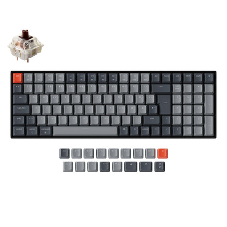 Keychron K4 Wireless Mechanical Keyboard (German ISO-DE Layout) - Version 2